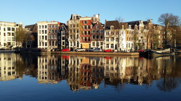 istock Buildings along the Amstel Canal 1186313160