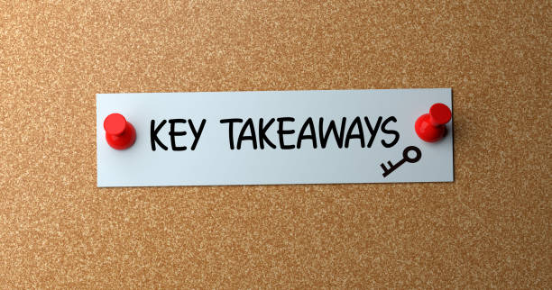 key takeaways - cork tops imagens e fotografias de stock
