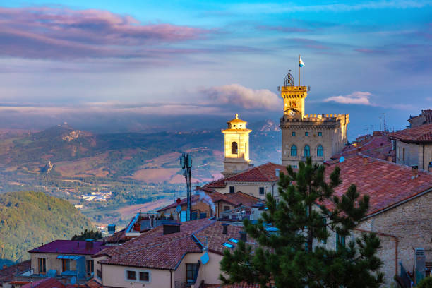 istock San Marino at sunrise 1186323895