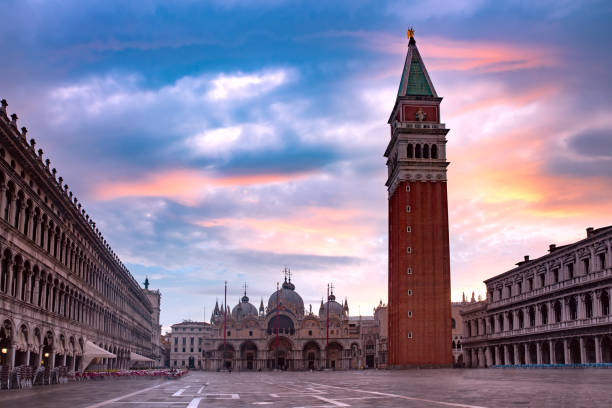 istock San Marco square at sunrise. Venice, Italy 1186323942