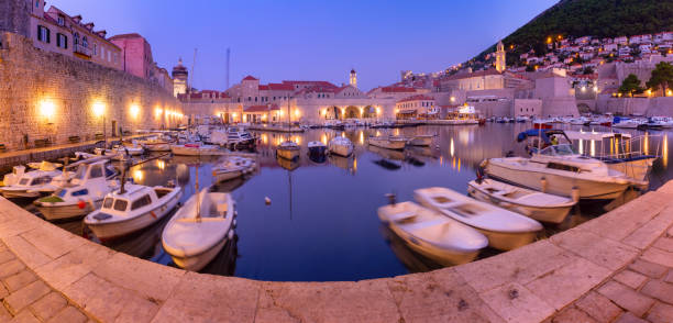 istock Old Harbor of Dubrovnik, Croatia 1186326222