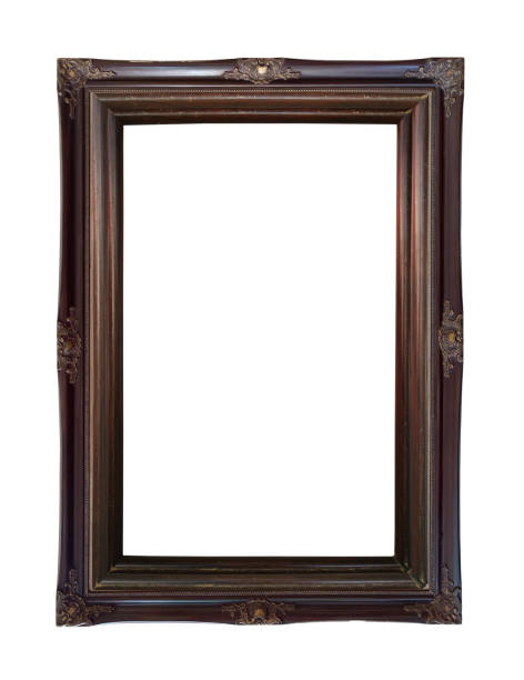 istock wooden picture frame 1186326960