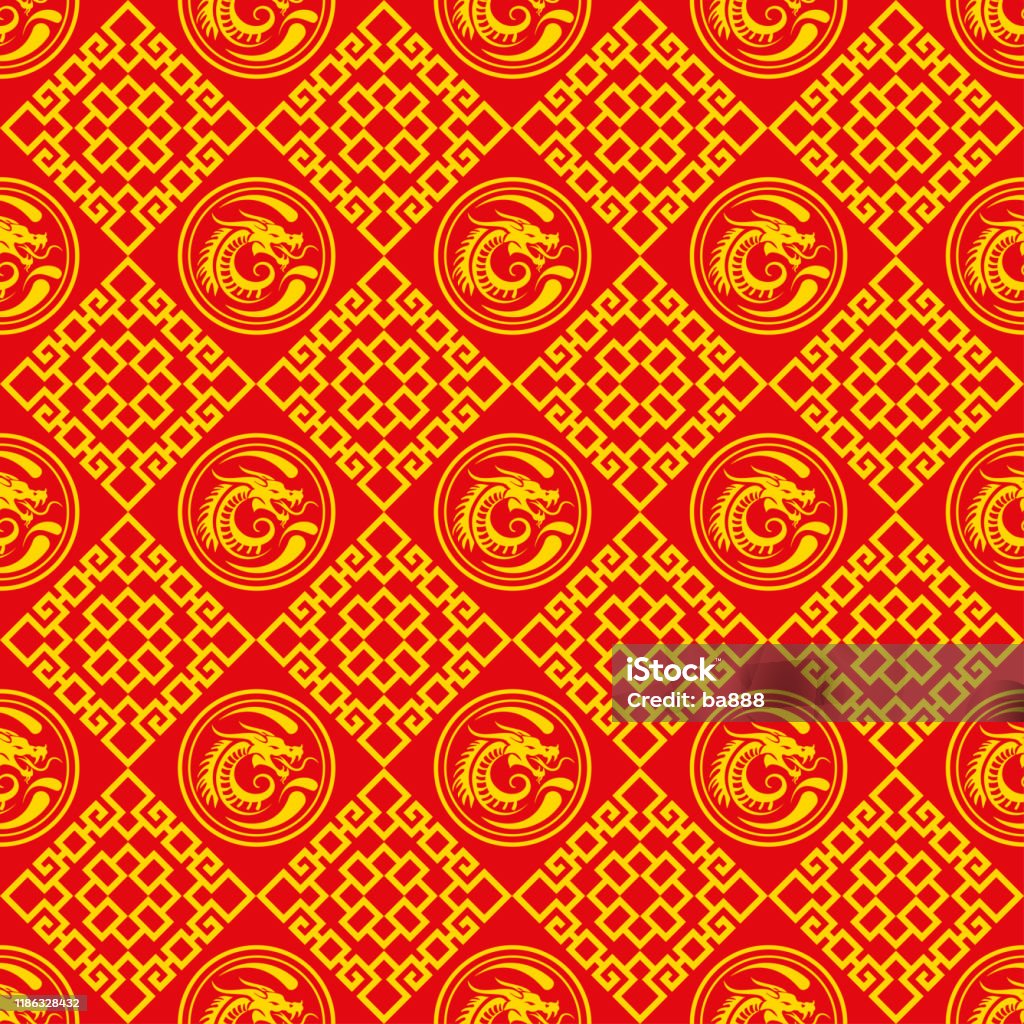 Traditional Chinese Asian Frame Pattern Red Wallpaper Pattern In Oriental  Style Seamless Pattern Ornament In Asian Style Stock Illustration -  Download Image Now - iStock