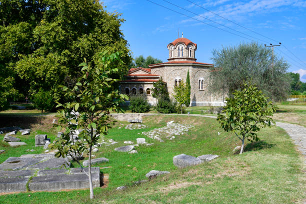istock Greece, Baptistery of Saint Lydia 1186346440