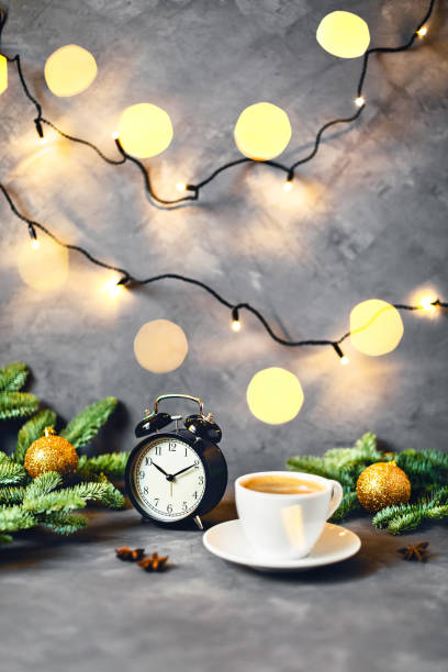istock Morning coffee composition. Christmas picture. 1186346686
