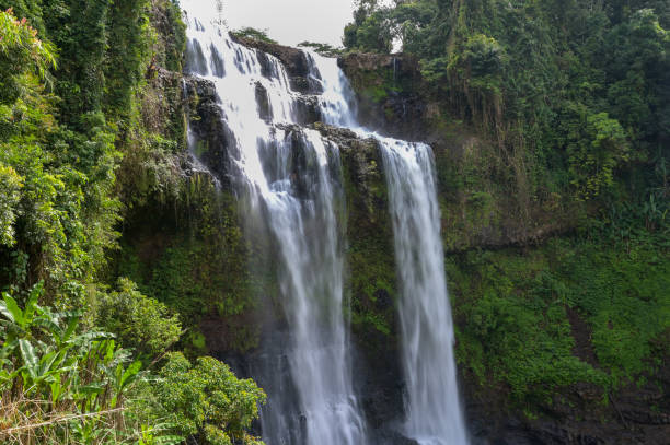 istock Tad yuang fall , A big waterfall in Jam Pha Sak,Bolaven, Laos. 1186353958