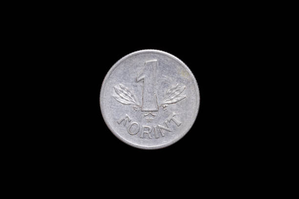istock Old Hungarian 1 Forint coin from 1969, reverse 1186356935