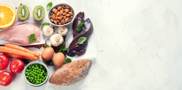 istock Foods High In Niacin -Vitamin B3 1186357017