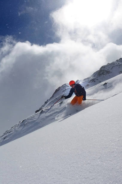 istock Extreme skiing in St. Anton, Austria 1186358185