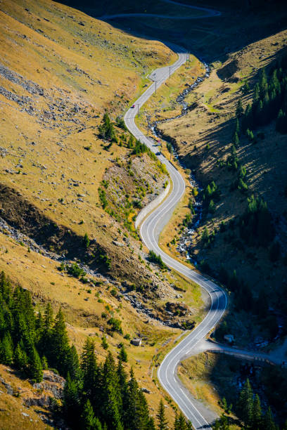istock Amazing road in the Carpathian Mountain ,Transfagarasan 1186361245