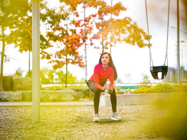 istock Fitness in city park 1186368710
