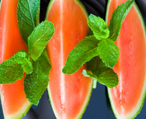 mint and watermelon