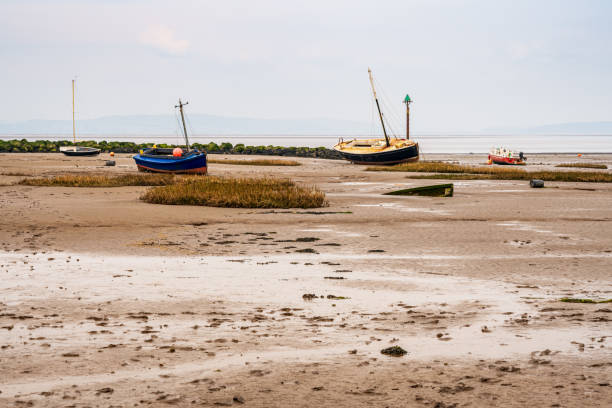 istock Low tide in Morecambe, Lancashire, England 1186376583