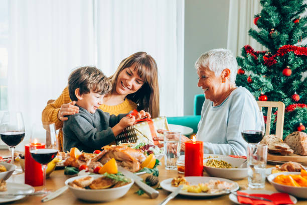 istock Christmas presents from grandma 1186389177