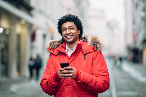 istock Photo of a man using smart phone 1186389184