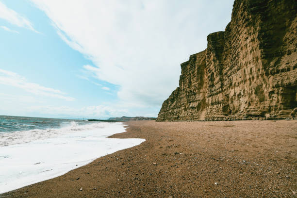 Red Cliffs on the coast by Sidmouth
