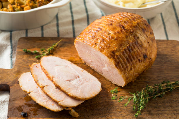istock Homemade Thanksgiving Turkey Breast Roast 1186408331