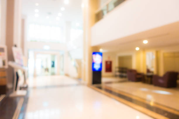 istock Abstract blur hotel lobby interior room 1186425185