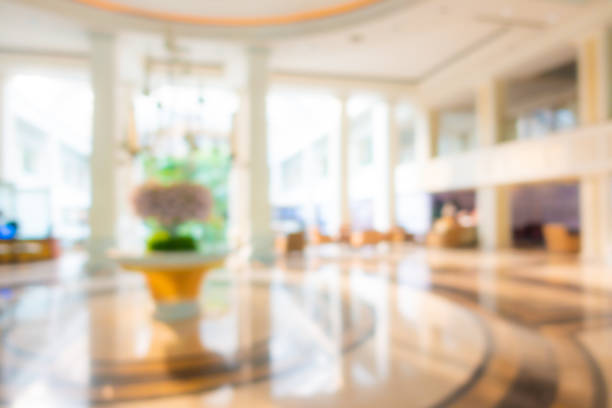 istock Abstract blur hotel lobby interior room 1186425219