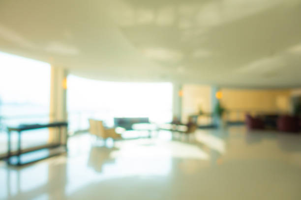 istock Abstract blur hotel lobby interior room 1186425227