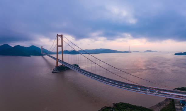 istock Xiqiaomen Bridge, Zhoushan, China 1186425932