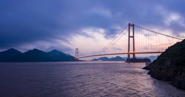istock Xiqiaomen Bridge, Zhoushan, China 1186425949