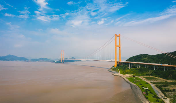 istock Xiqiaomen Bridge, Zhoushan, China 1186425950