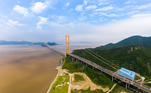 Xiqiaomen Bridge, Zhoushan, China