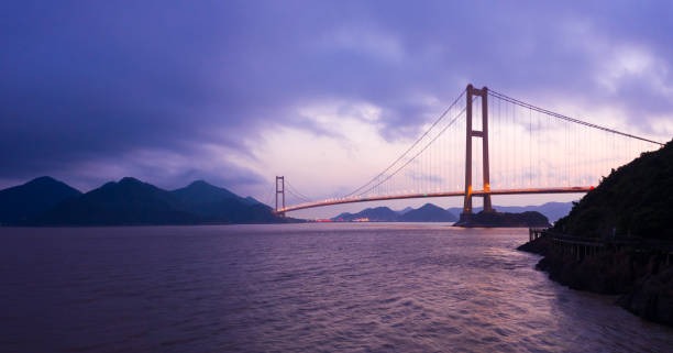 istock Xiqiaomen Bridge, Zhoushan, China 1186425974