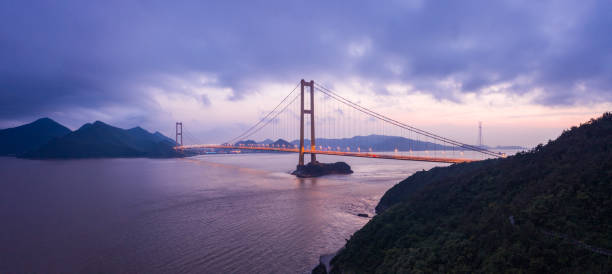 istock Xiqiaomen Bridge, Zhoushan, China 1186425986
