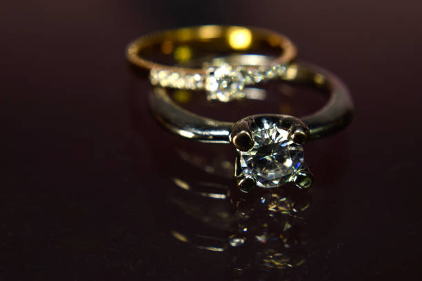 istock Golden wedding ring in Thailand 1186427754