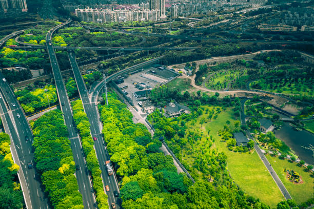 istock Viaduct in the city 1186434389