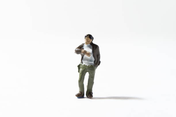 istock a man concerned with his watch 1186434585