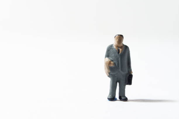 istock a businessman who stands alone 1186434634