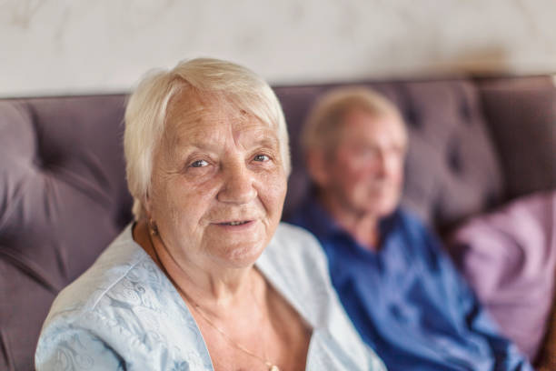 istock Married couple, many years together 1186437072