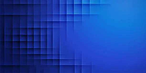 Vector illustration of Abstract Dark Blue Background