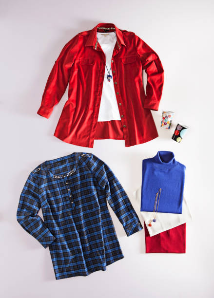 istock Women’s clothing with personal accessories 1186441389
