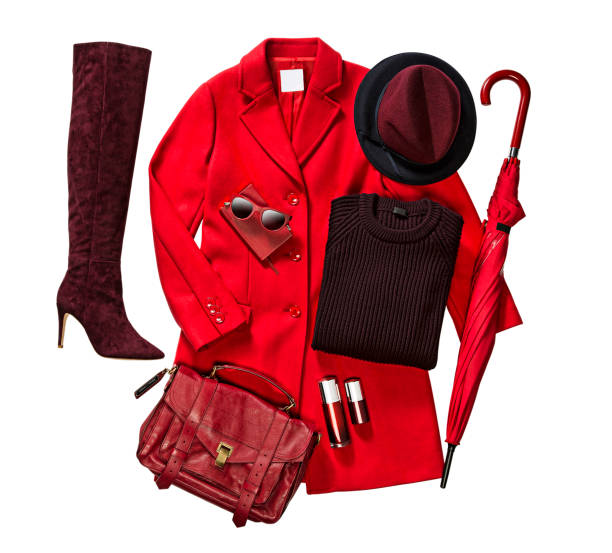 istock Women’s clothing with personal accessories 1186448777