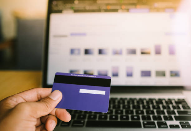 istock Shopping. Purchase with a debit card 1186451469