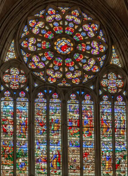 istock Auxerre Cathedral, France 1186455289