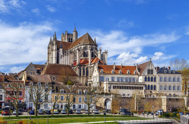 istock Auxerre Cathedral, France 1186455343