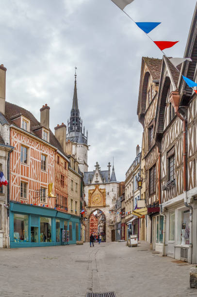 istock Clock tower, Auxerre, France 1186455553