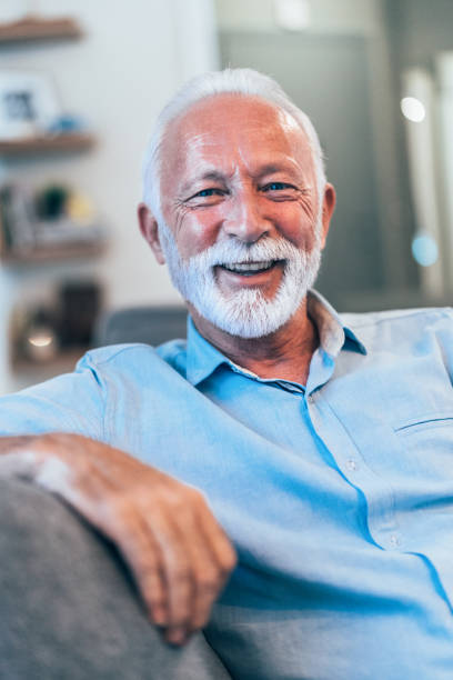 istock Portrait of senior man 1186461211