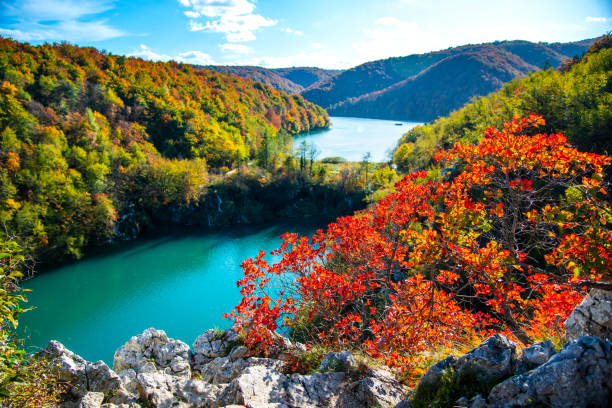 istock Autumn landscape , Croatia 1186463726