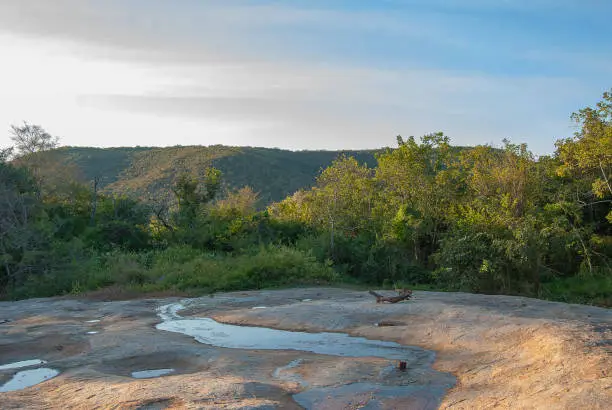 The rural landscape around eManzana (formerly Badplaas) in Mpumalanga Province, South Africa