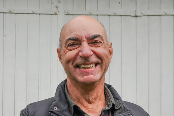 istock A happy mature man with smile on his face 1186469519