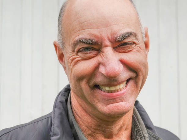 istock A happy mature man with smile on his face 1186469716