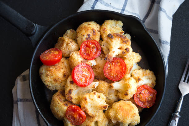 istock Cooked cauliflower, a healthy vegetarian dish 1186472339