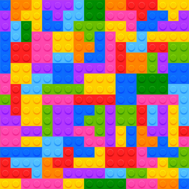 mezcla Ejecutar Selección conjunta Construction Blocks Brick Game Background Design Stock Illustration -  Download Image Now - Block Stacking Video Game, Vector, Part Of - iStock