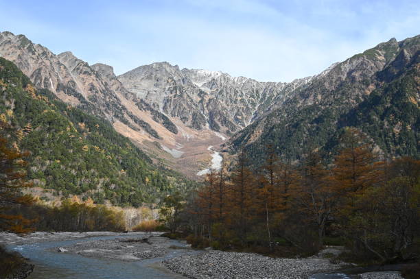 istock mid autumn at Mt hodaka 1186500940
